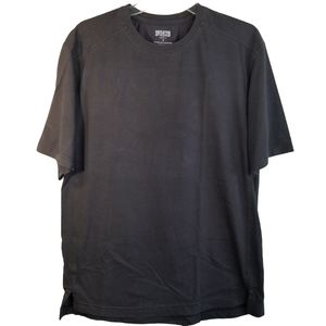 Duluth Trading Co Men's‎ Black Cotton Coolmax Longtail Blank T-Shirt Size Small